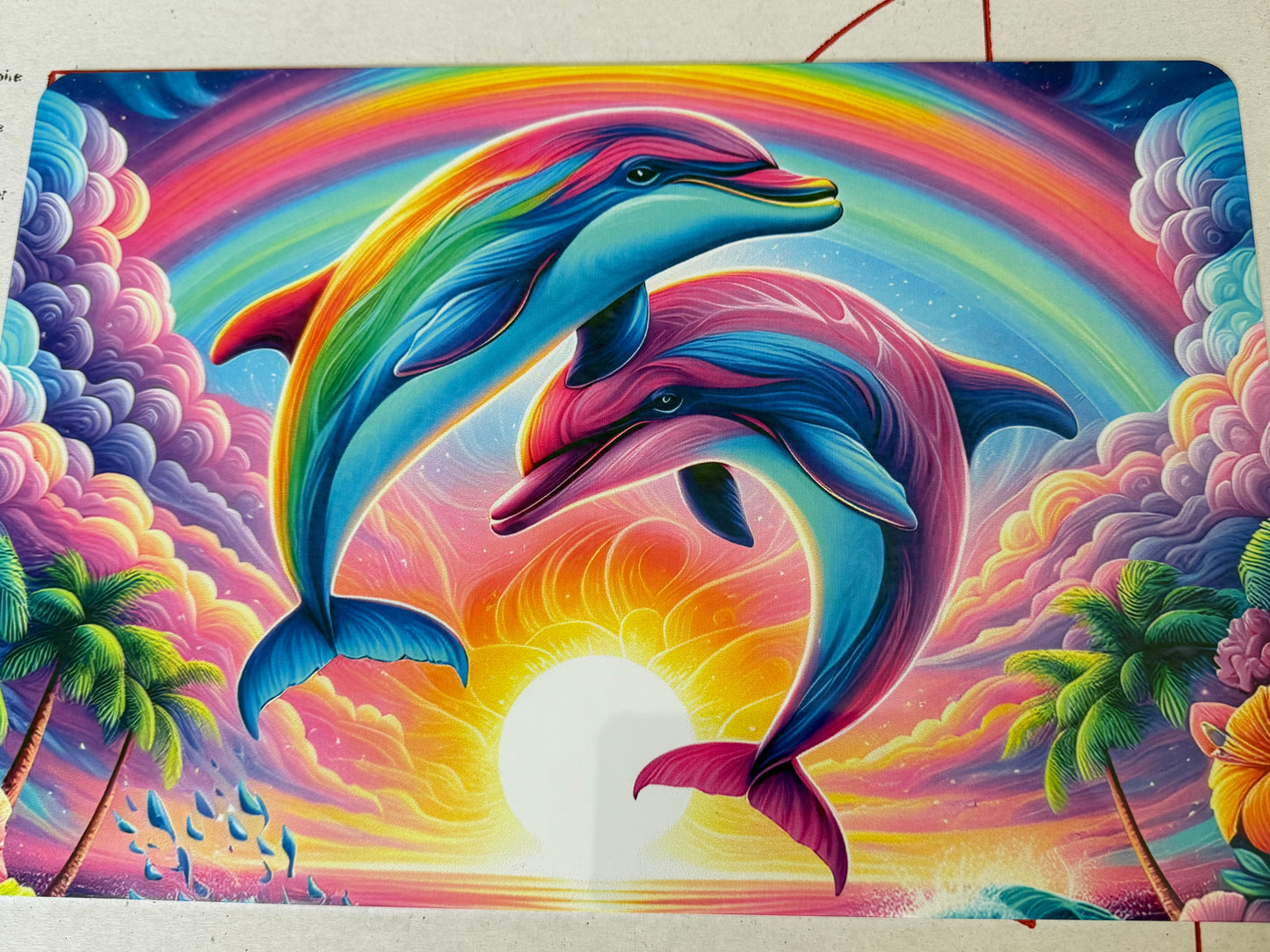 dolphin Poster Board A 4