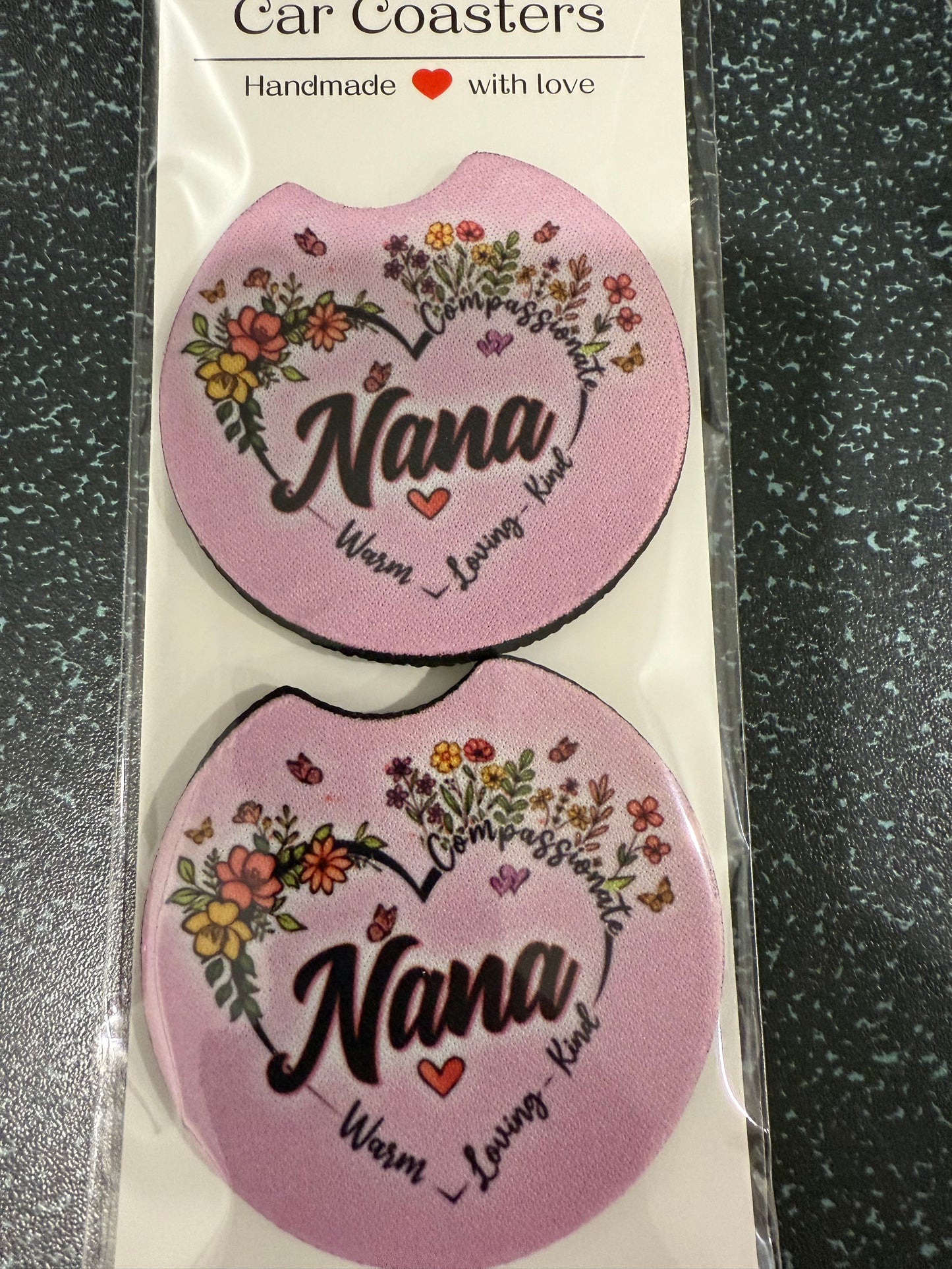 Mum Zebra car coaster