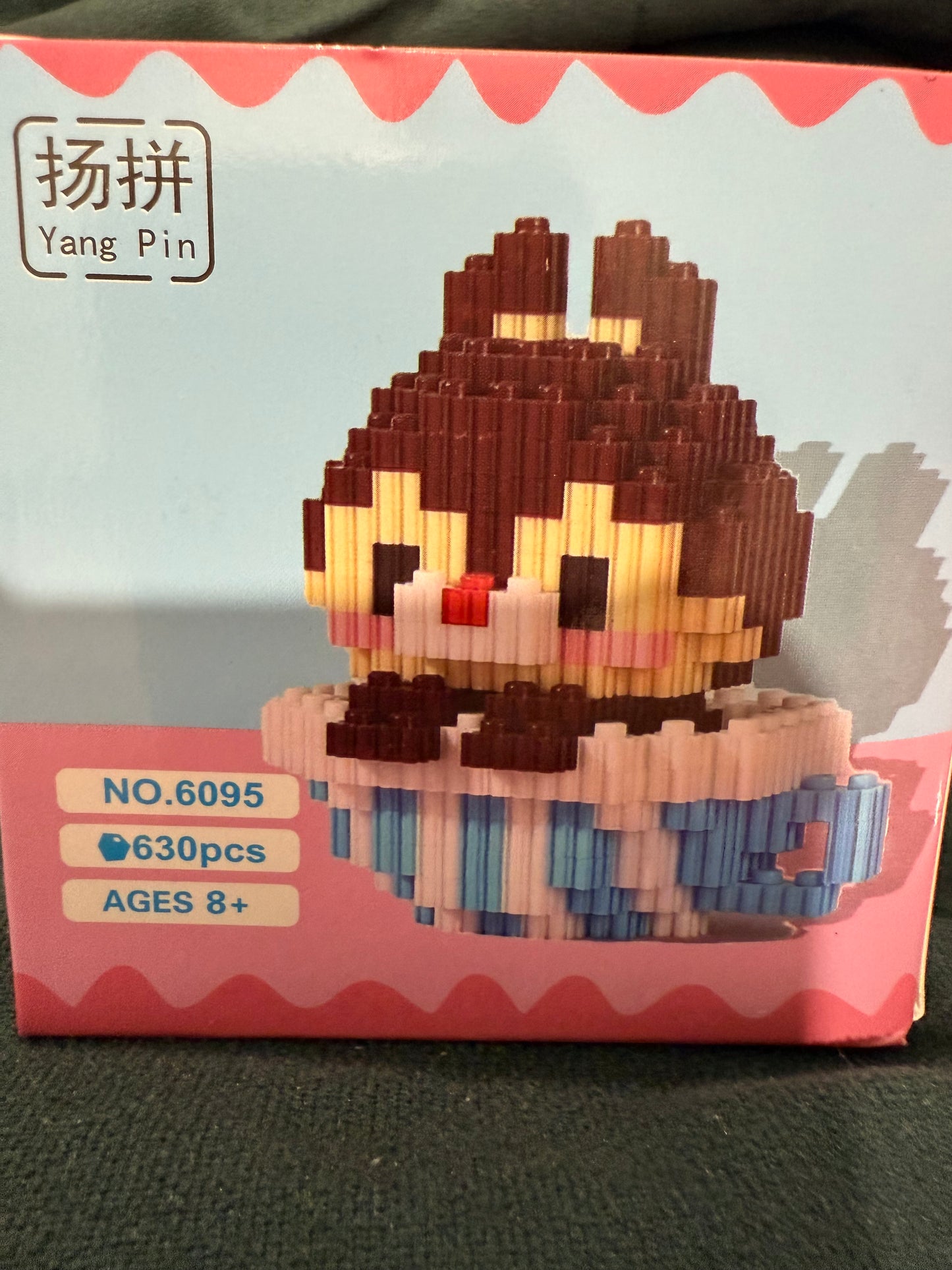 Bricks Chipmunk Blue
