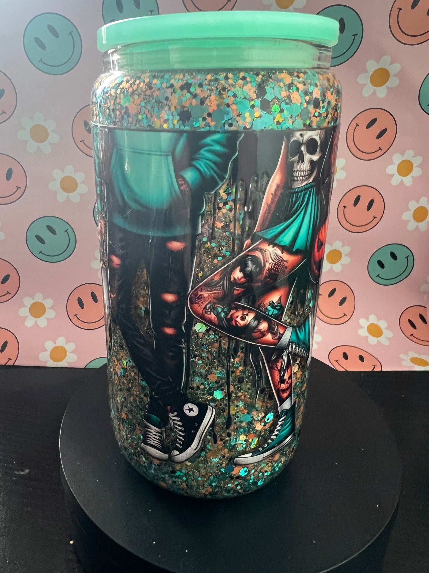 Trick or Teat Snow Globe