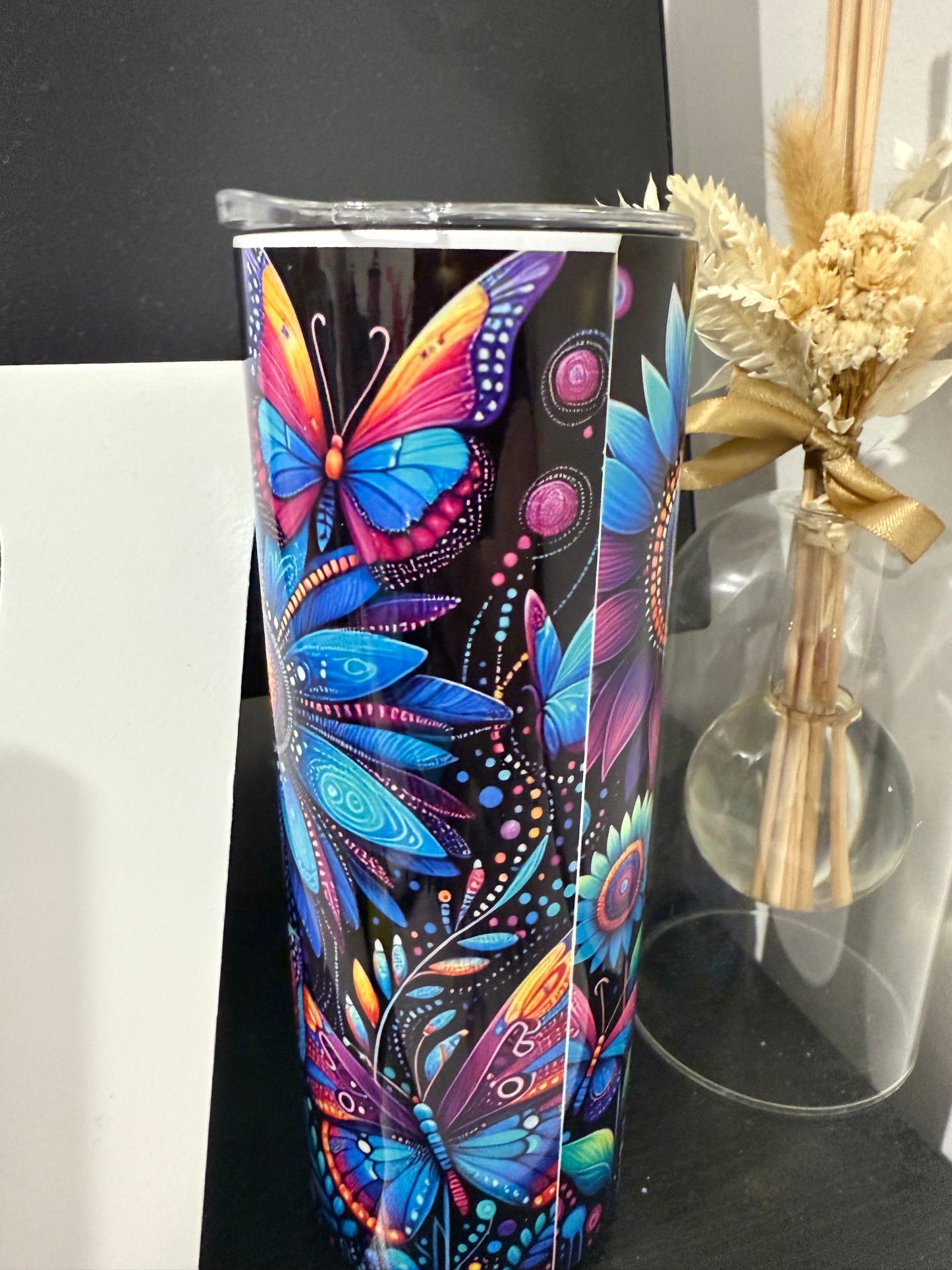 Indigenous artwork 20oz stainless steel