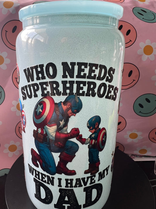 Captain america dad
