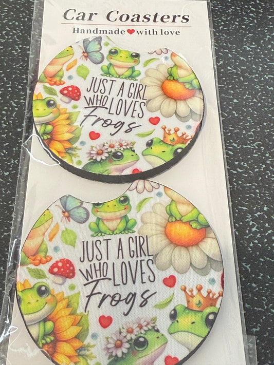 Frog car coaster