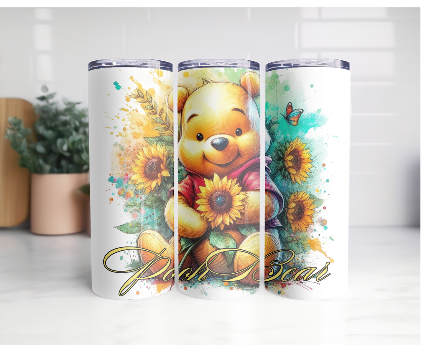 Pooh 20oz stainless steel