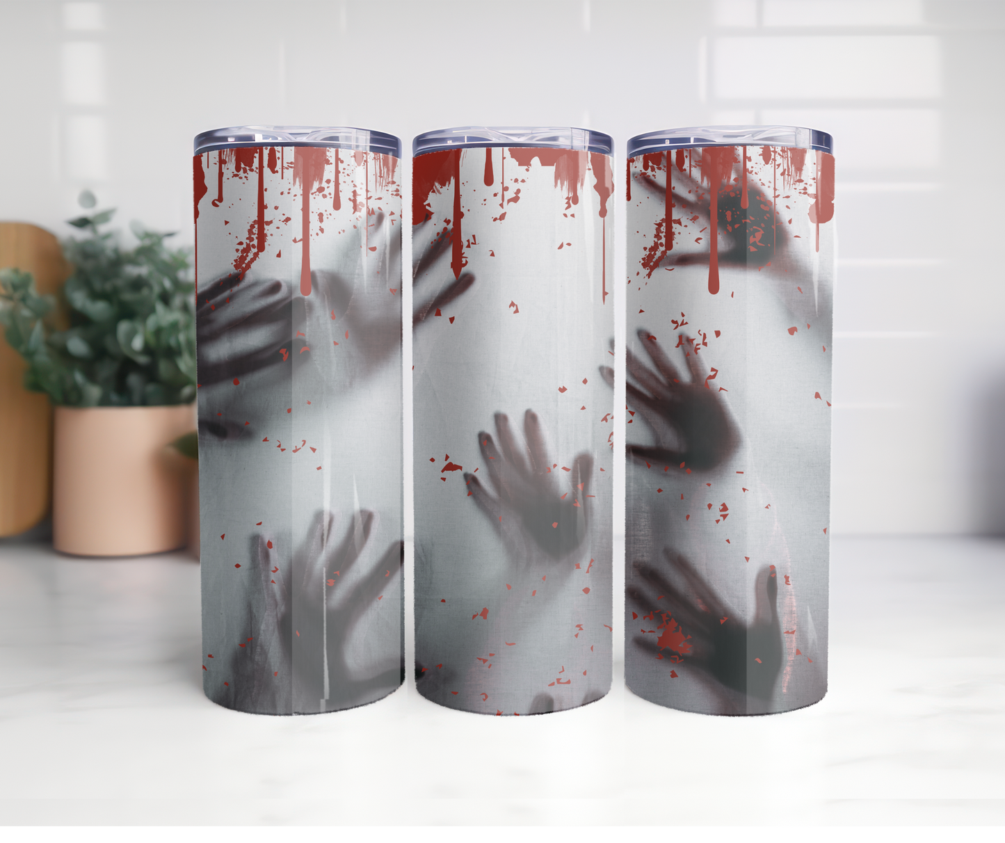 Blood hands 20oz stainless steel
