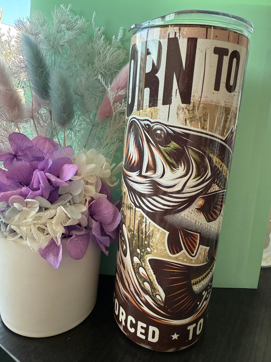 Fishing 20oz stainless steel tumbler