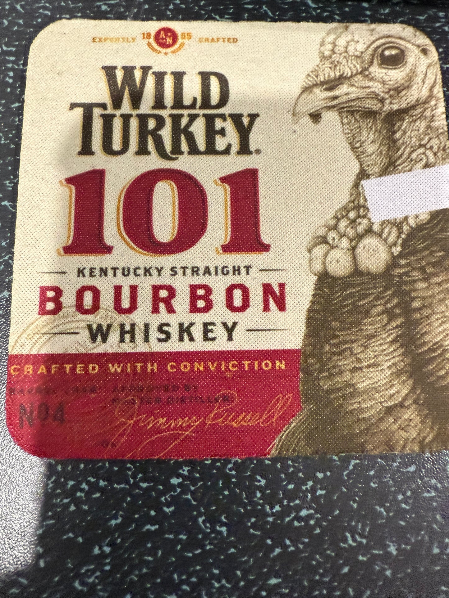 Wild Turkey Bar Coaster