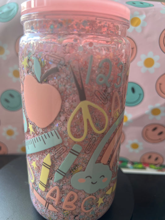 ABC teacher snow globe