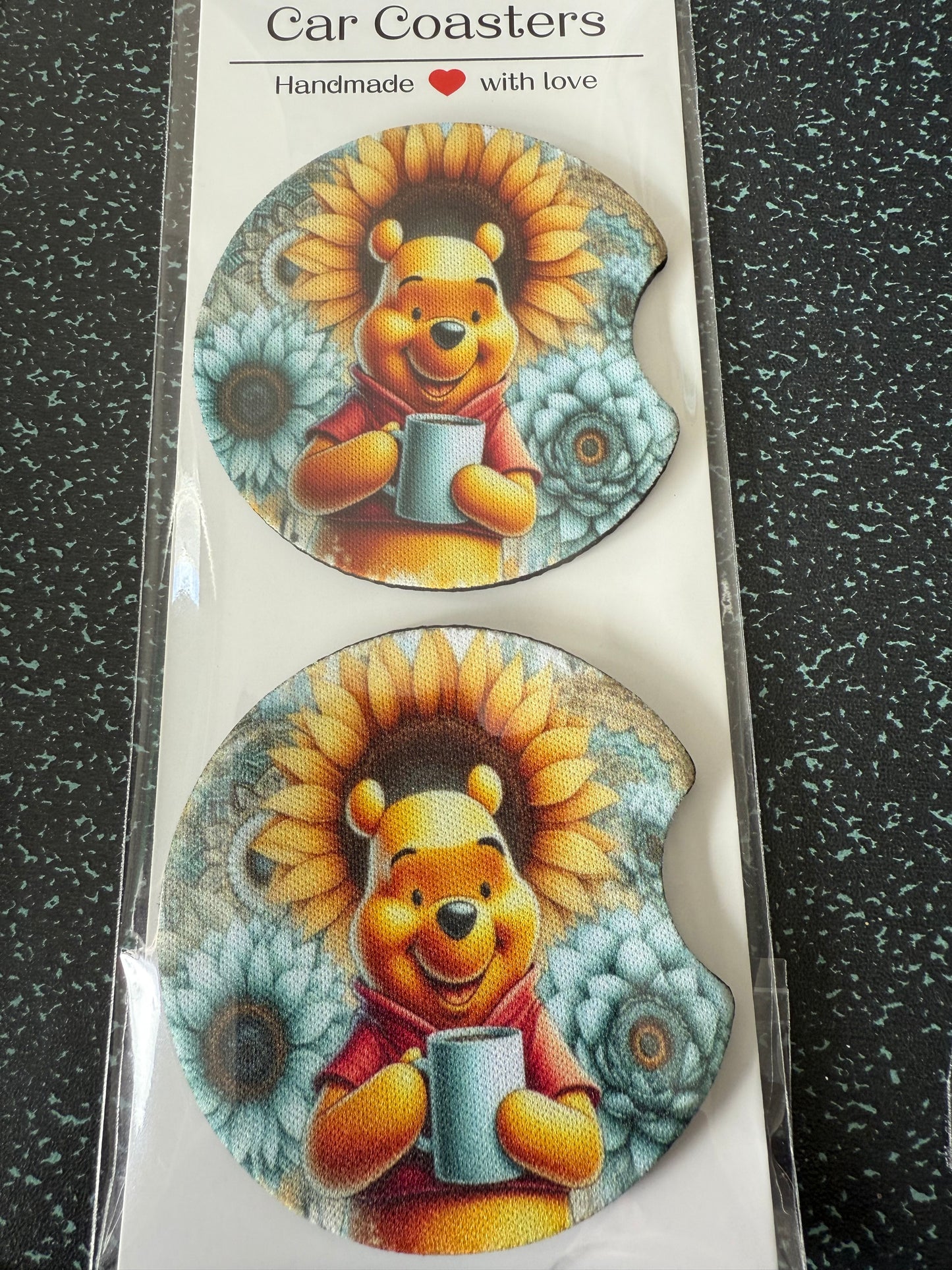 Pooh car coaster