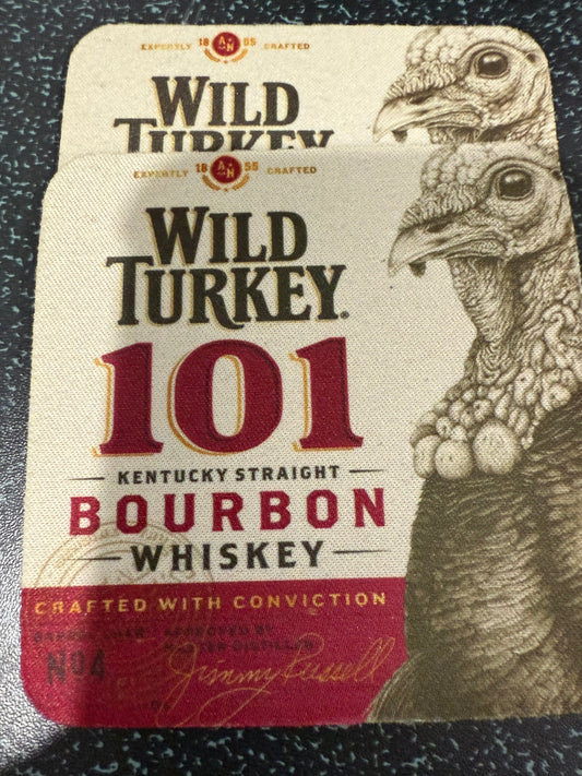 Wild Turkey Bar Coaster