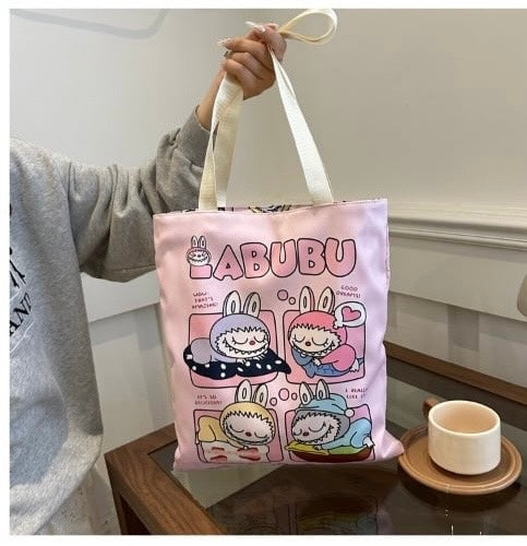 Labubu pink Tote bag