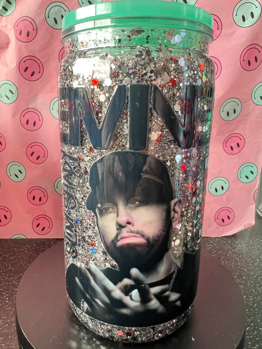 Eminem Snow Globe Tumbler